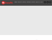 Tablet Screenshot of datapa.com